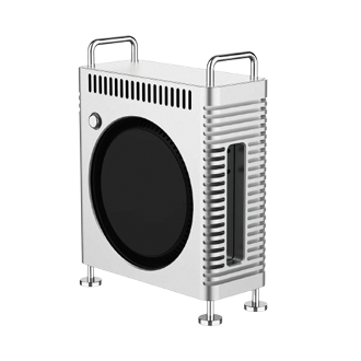 Gehäuse für Mac Mini von Zeera. Verschieden Ansichten.