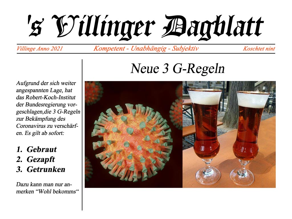 villinger dagblatt corona bier chips