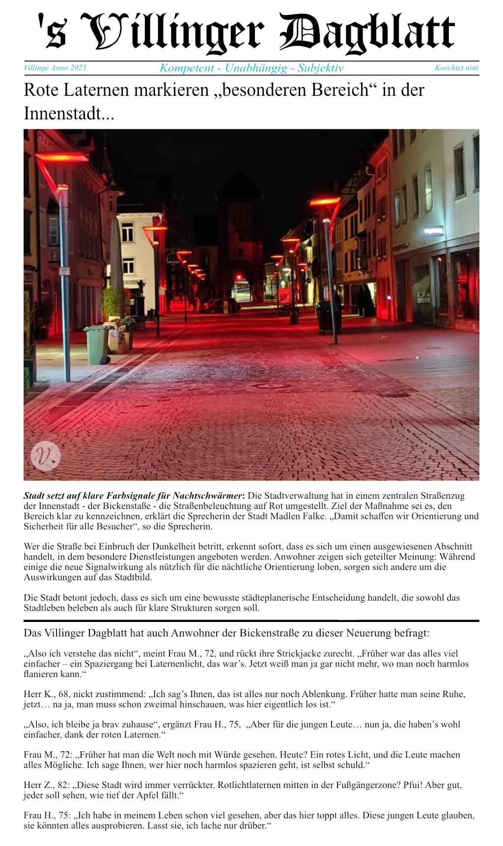 villimger dagblatt romäus