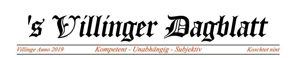 villinger dagblatt titel