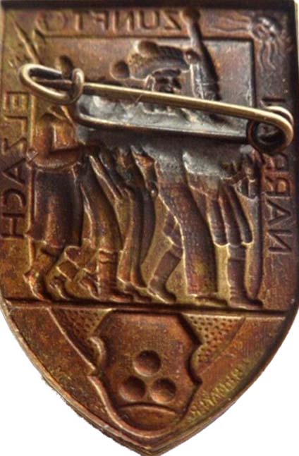 Elzach Abzeichen Rückseite